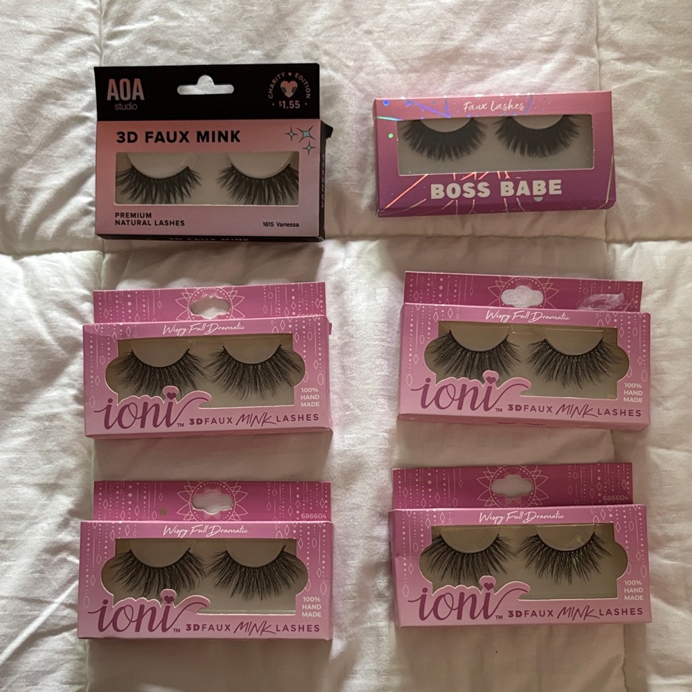 Ioni 3D Faux Mink Lashes Set